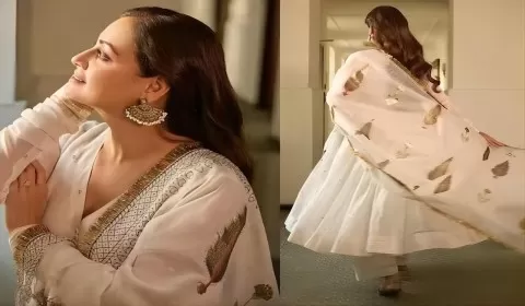 The image of For Those Who Love Simplicity, Dia Mirza's Ethnic Look Is Noteworthy