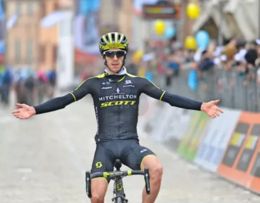 The image of Adam Yates: A Tale of Tenacity, Triumph, and Unyielding Progress in Professional Cycling