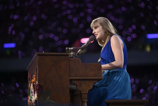 The image of Taylor Swift's Stunning Scotland Show: An Exclusive Look at the Eras Tour's Edinburgh Night